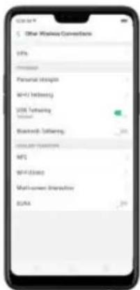 OPPO R15 Pro - Utiliser la fonction modem de votre téléphone - 1