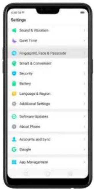 OPPO R15 Pro - Enregistrer un visage sur vous telephone OPPO - 1