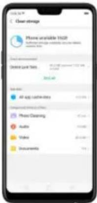 OPPO R15 Pro - 9,3. Effacer le stockage - 1