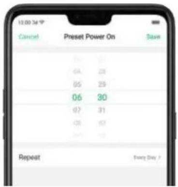 OPPO R15 Pro - Prérogler l'heure ON/OFF de l'appareil - 3