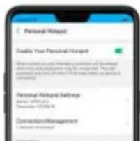 OPPO R15 Pro - Utiliser la fonction modem de votre téléphone - 3
