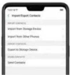 OPPO R15 Pro - 6,5. Gérer les contacts - 2