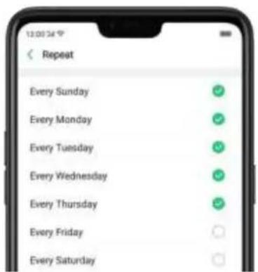 OPPO R15 Pro - Prérogler l'heure ON/OFF de l'appareil - 4