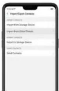 OPPO R15 Pro - 6,3. Importer et exporter les contacts - 1