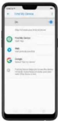 OPPO R15 Pro - 11,1. Recherche mon téléphone - 3
