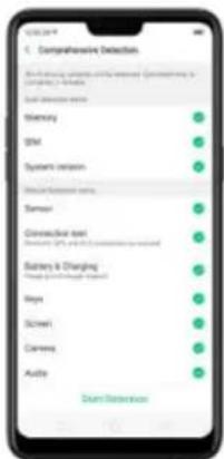 OPPO R15 Pro - 7,6. Détction de problèmes courants - 1