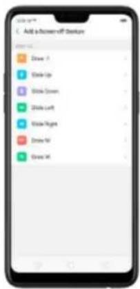 OPPO R15 Pro - Gestes sur I'ecran - 2