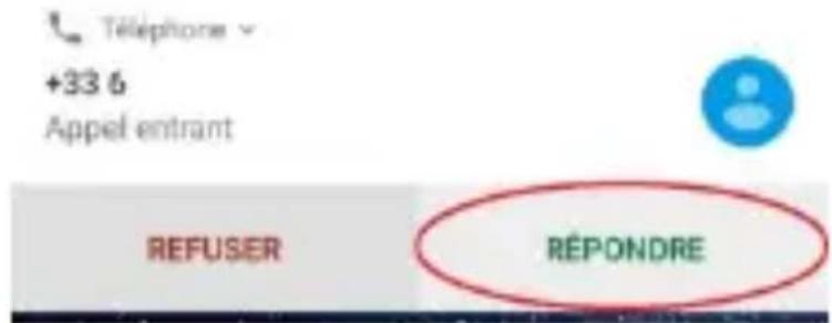 LOGICOM Le Connect - Recevoir un appel - 1