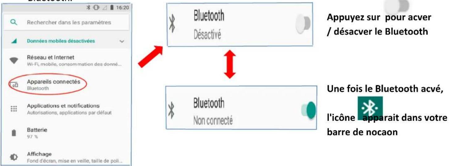 LOGICOM Le Fit FR - Acver / Désacver la connexion Bluetooth - 1