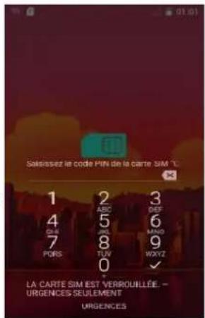 LOGICOM Le Fit FR - Verrouillage / Déverrouillage des carte SIM - 1
