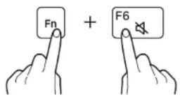 SAMSUNG Galaxy Book Ion - Régler le volume au moyen du clavier - 3