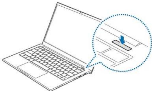 SAMSUNG Galaxy Book Ion - Allumer l'ordinateur - 2