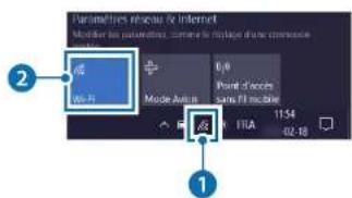 SAMSUNG Galaxy Book Ion - Désactivé la fonction wi-fi - 1
