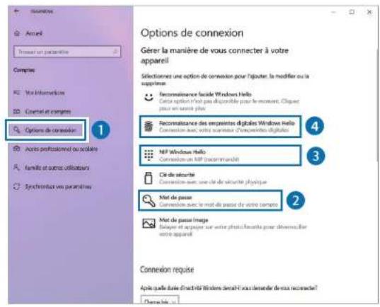 SAMSUNG Galaxy Book Ion - Enregistrement de votre empreinte digitale - 1