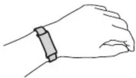 ALCATEL Moveband MB10 - Mettre le moveband MB12 au poignet - 2