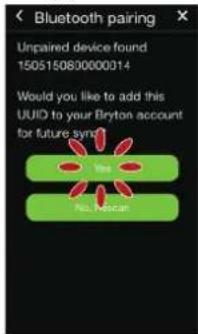 Bryton Rider 15 - Appairer votre apparéil avec l'application Bryton Mobile - 5