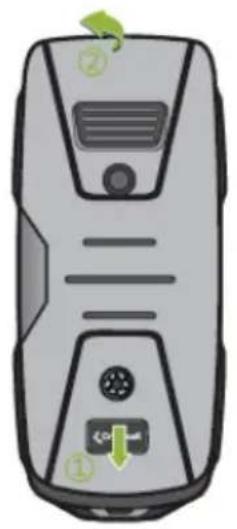 CROSSCALL Explorer - Insertion de la carte SIM et de la batterie - 4