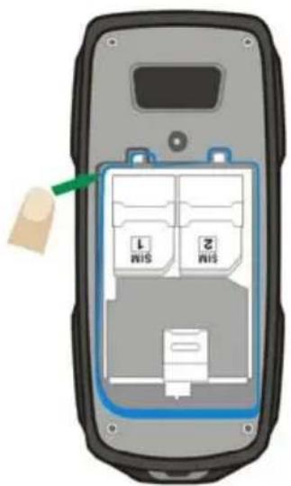 CROSSCALL Explorer - Insertion de la carte SIM et de la batterie - 5