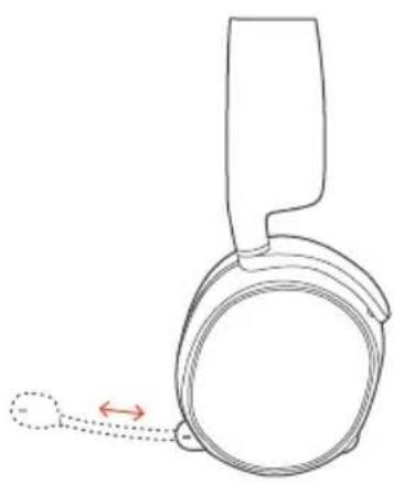 STEELSERIES arctis 3 Bluetooth - MICROPHONE - 1