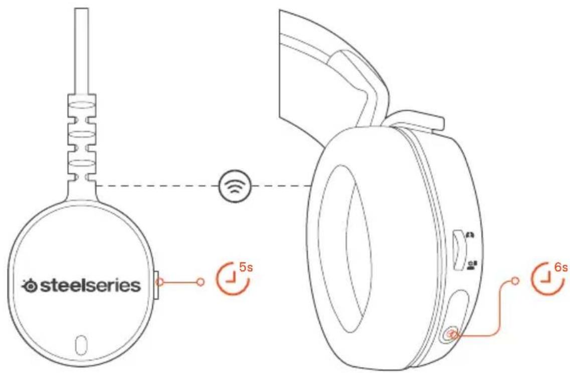 STEELSERIES Arctic 7 - PAIRING - 2