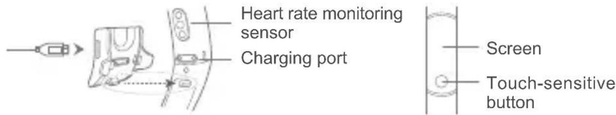 HONOR Band 3 - Powering on or restarting automatically after charging - 1