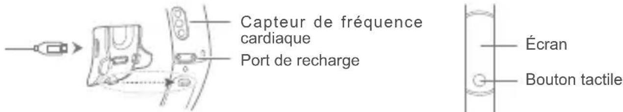 HONOR Band 3 - Mettre sous tension ou redémarrer automatiquement le bracelet après rechargement - 1