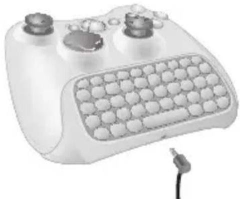 MICROSOFT Xbox 360 Chatpad - Branchement d'un casque - 1