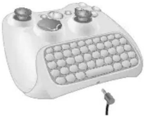 MICROSOFT Xbox 360 Chatpad - Conexión de audífonos - 1