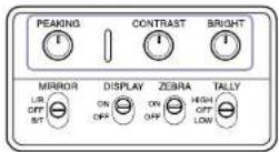SONY PXWZ450 - Ajustement de I'ecran - 1