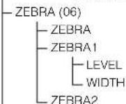 SONY HSC100RF - Arborescence des menus - 6