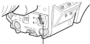 SONY HSC100RF - Pour ajuster l'équilibre des noirs - 1
