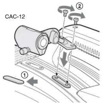 SONY HSC100RF - Pour fixer un microphone à l'aide d'un CAC-12 - 1