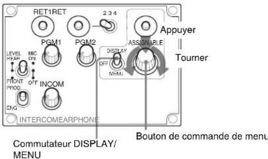 SONY HSC100RF - Menus - 2