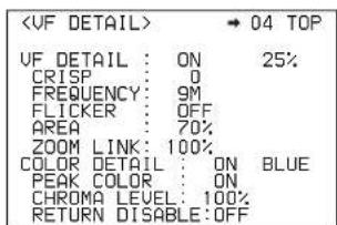 SONY HSC300R - Ajout d'un signal de détaill VF - 3