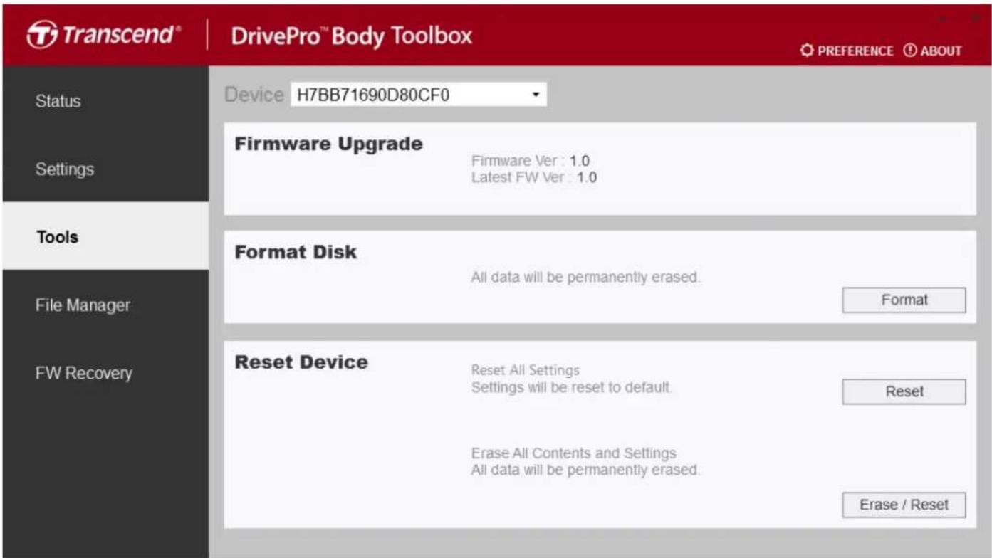 TRANSCEND DrivePro Body 10 - Outils - 1