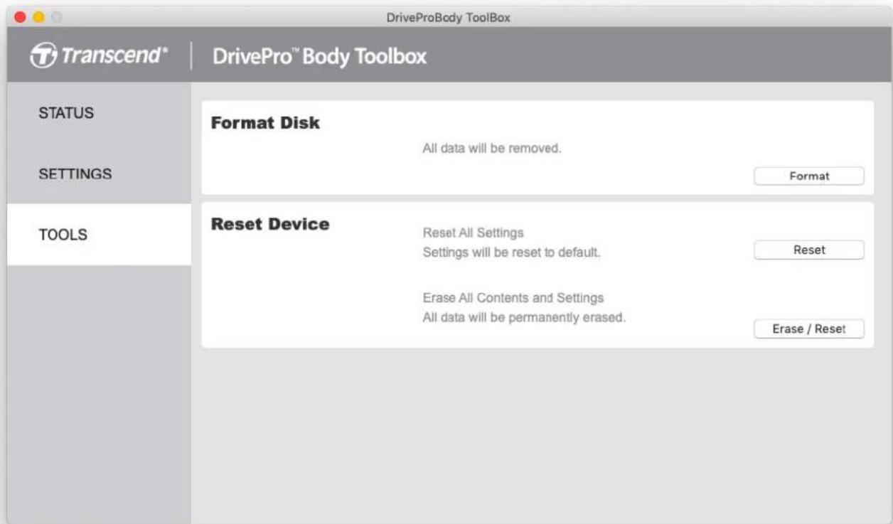TRANSCEND DrivePro Body 10 - Outils - 1