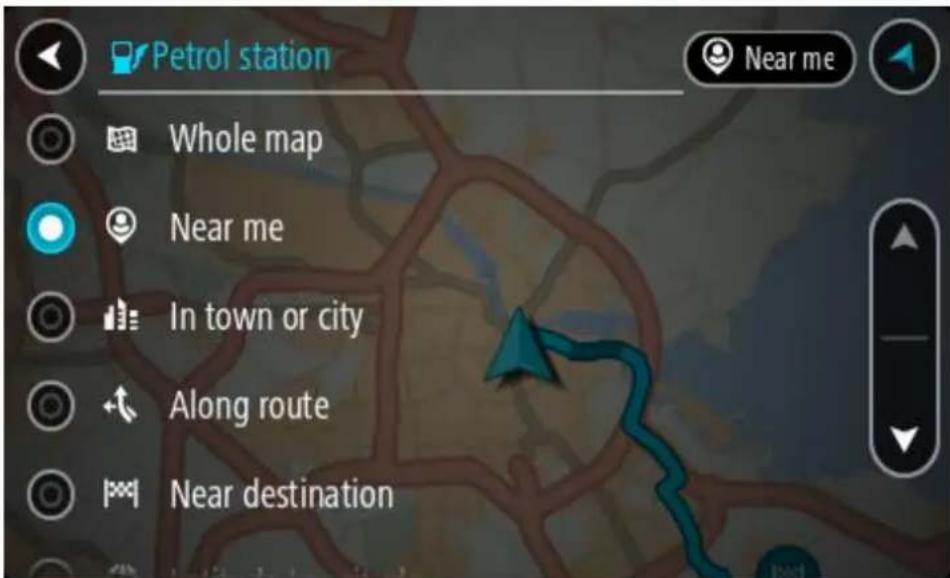 TOMTOM RIDER 450 - Trouver une station service - 6