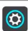 TOMTOM RIDER 450 - Petits boutons et symboles du menu principal - 1