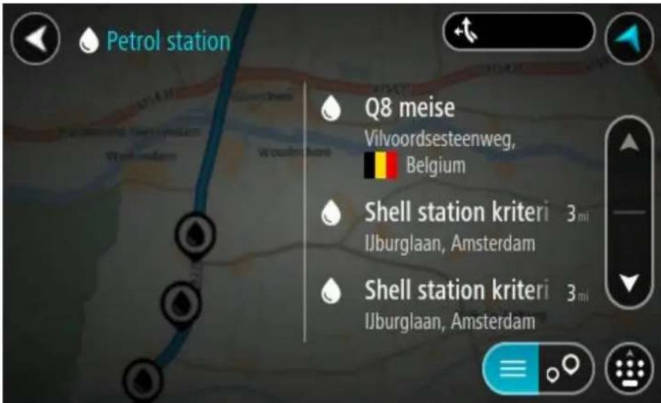 TOMTOM RIDER 450 - Trouver une station service - 5