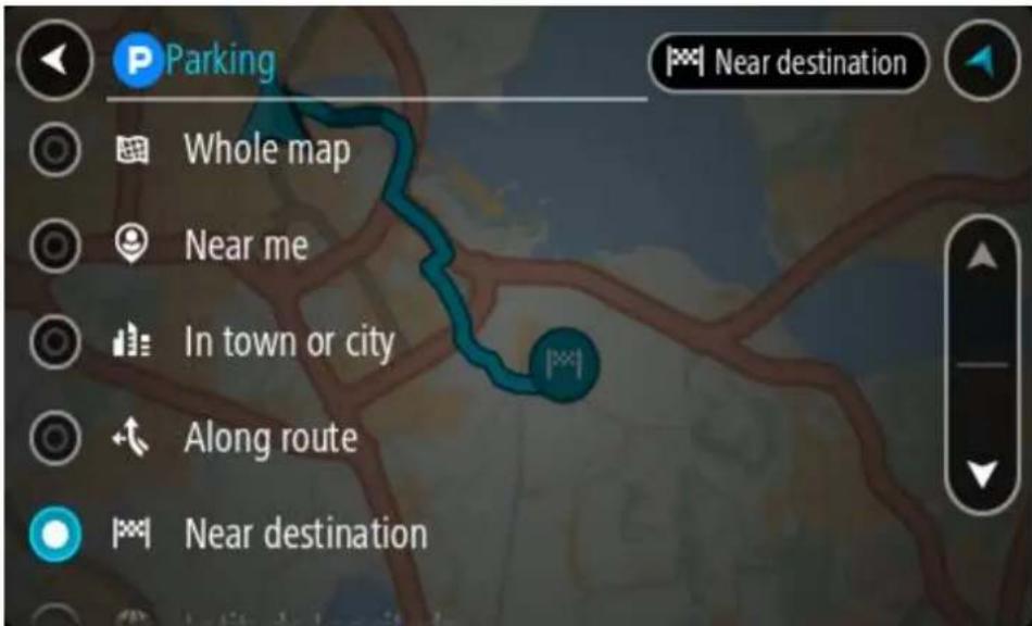 TOMTOM RIDER 450 - Trouver un parking - 6