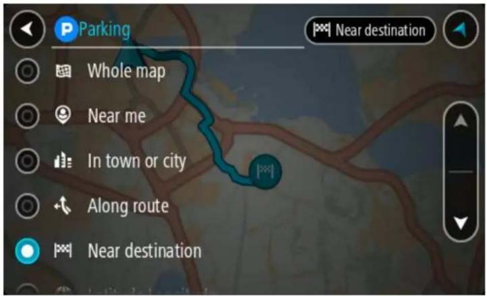 TOMTOM RIDER 450 - Trouver un parking - 6