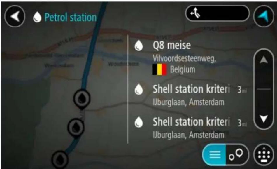 TOMTOM RIDER 450 - Trouver une station service - 5