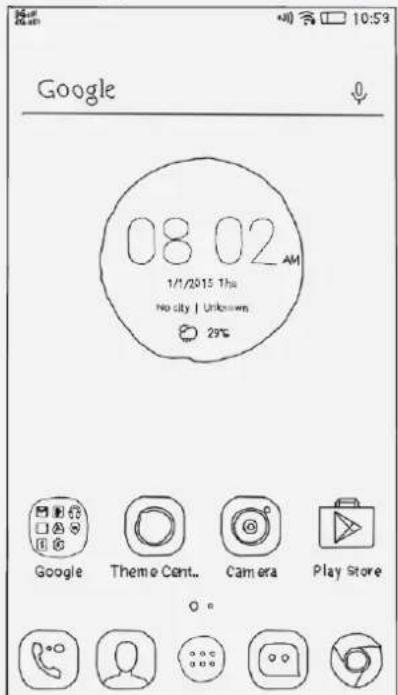 LENOVO Vibe K4 Note - Écran d'accueil - 1