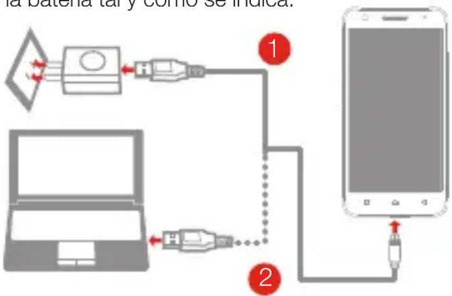 LENOVO C2 Power - Carga de la bateria - 1