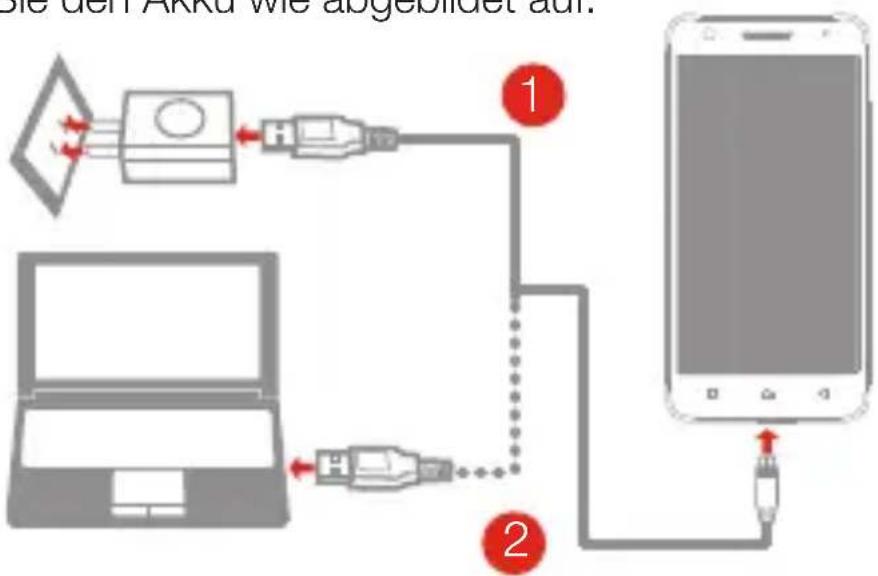 LENOVO C2 Power - Laden des Akkus - 1