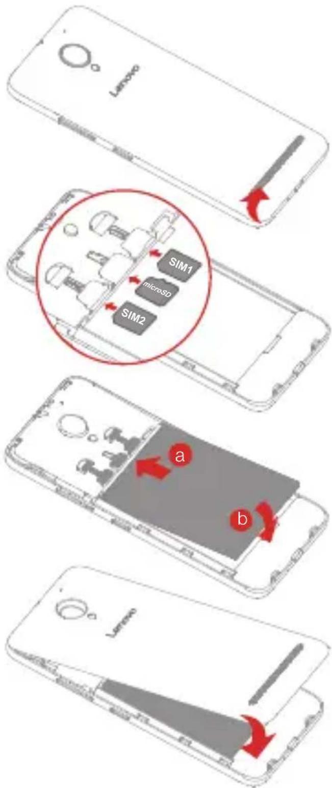 LENOVO C2 Power - Preparar o seu smartphone - 1
