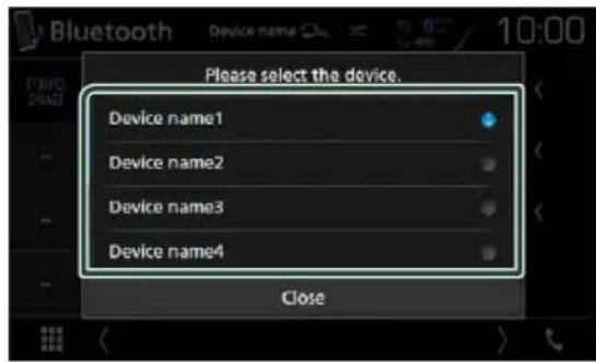 KENWOOD DNX451RVS - Connectez l'audio Bluetooth - 4