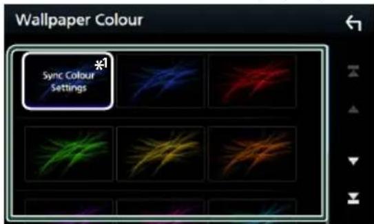 KENWOOD DNX451RVS - Pour selectionner une couleur de papier point - 1