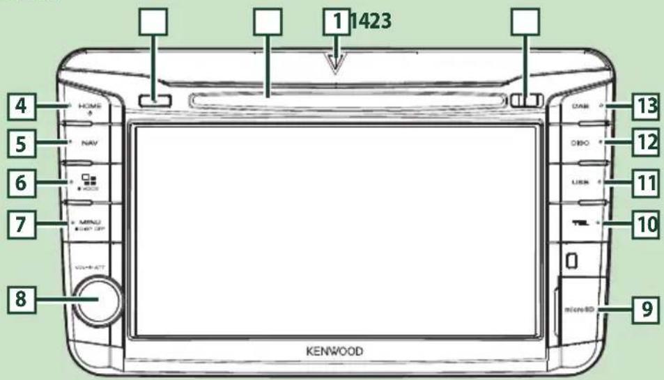 KENWOOD DNX451RVS - DNX518VDABS - 1