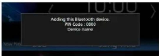 KENWOOD DNX451RVS - Étape 1: Inscription du périphérique Bluetooth - 1